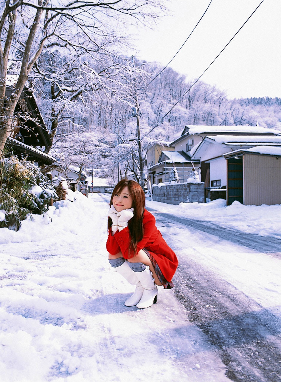 佐佐木希 · 雪景色と秋田美人 4
